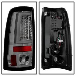 Spyder Auto - Spyder Auto 5081896 LED Taillights Chrome/Smoke for 99-02 Silverado/Sierra - Image 3