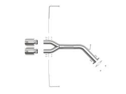 aFe Power - aFe 49-37012-P 3-2.5" Axle-Back Exhaust System for 19-21 Hyundai Veloster 1.6L - Image 3