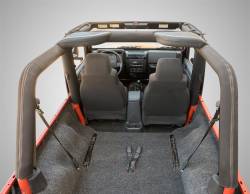 BedRug - Bed Rug BRLJ04R Classic Carpeted Floor Liner-Rear/Cargo for 03-06 Jeep LJ/Utd - Image 2