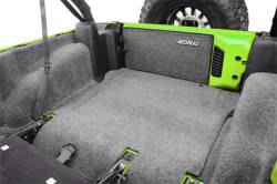 BedRug - Bed Rug BRJK11R2 Classic Carpeted Floor Liner Rear/Cargo for 11-18 Jeep JK 2DR - Image 2