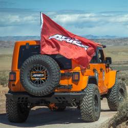 ARIES - ARIES 2082036 TrailChaser Rear Bumper for 07-18 Jeep Wrangler JK - Image 3
