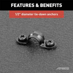 ARIES - ARIES Offroad 2070475 Security Cargo Lid for 11-15 Wrangler JK - Image 4