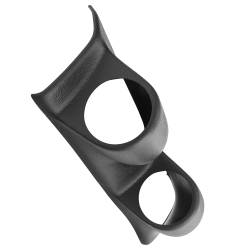 AutoMeter - AutoMeter 20436 Black Dual A-Pillar Pod Mount 2-1/16" for 97-01 Honda Prelude - Image 1
