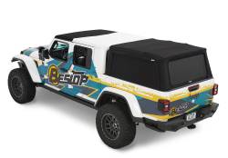 Bestop 77326-17 2' Supertop2 Black Twill Bed Cap/Topper for 20-25 Gladiator JT