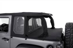 Bestop - Bestop 80101-35 TrekTop HalfTop Accessory Kit Black Diamond for 18+ Jeep JL 2DR - Image 5