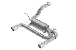 Borla - Borla 11956 S-Type Axle-Back Exhaust Single Split Rear Exit 18-26 Wrangler 3.6L - Image 1