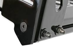 Dee Zee - Dee Zee DZ95072RB Aluminum Front Cab Rack w/Mesh Gloss Black for 17-25 Ford - Image 3