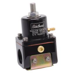 Edelbrock - Edelbrock 174053 Carbureted Adjustable Bypass Fuel Pressure Regulator 180GPH Blk - Image 2