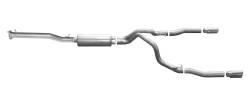 Gibson Performance Exhaust - Gibson Performance 65661 Split Rear Cat-Back Exhaust System Stainless - Image 1