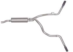 Gibson Performance Exhaust - Gibson Performance 66566 Dual Extreme Cat-Back Exhaust System Stainless - Image 1