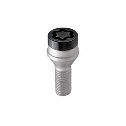 McGard 27316 Chrome/Black Bolt Style Cone Seat Wheel Lock Set M12 x 1.25