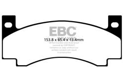 EBC Brakes - EBC Brakes DP21176 Greenstuff 2000 Series Sport Brake Pads - Image 1