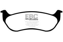 EBC Brakes - EBC Brakes DP41673R Yellowstuff Street & Track Brake Pads - Image 1