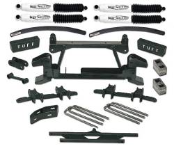 Tuff Country 16823KN 6" Lift Kit w/UCA's 1Pc Sub-FRAMe Shock for 88-97 Chevy/GMC