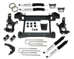 Tuff Country 14985KN 4" Lift/Kunckles 1Pc Sub-FRAMe Shocks for 01-10 Chevy/GMC