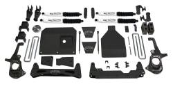 Tuff Country 16090KN 6" Lift/Knuckles 3Pc Sub-FRAMe Shocks for 11-19 Chevy/GMC