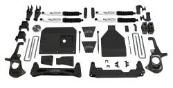 Tuff Country 16085KN 6" Lift/Knuckles 3Pc Sub-FRAMe Shocks for 11-19 Chevy/GMC