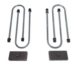 Tuff Country 97094 1" Rear Block/U-Bolt Kit for 13-25 Dodge RAM 3500 4WD