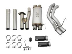 aFe Power - aFe 49-43091-B 3" Cat-Back Exhaust System w/Black Tip for 17-20 F150 Raptor 3.5L - Image 6