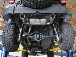 aFe Power - aFe 49-48061-P Rebel 2.5" Axle-Back Exhaust Kit for 07-18 Wrangler JK 3.6L/3.8L - Image 7