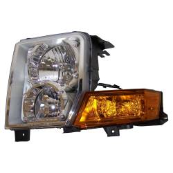 Crown Automotive Jeep Replacement - Crown 55396537AI Left Headlight Assembly for 06-10 Jeep Commander XK - Image 1