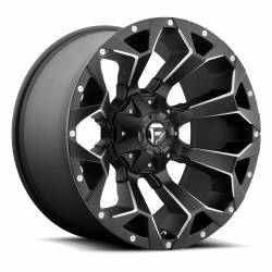 Fuel 1PC - Fuel Off Road D546 ASSAULT 17x9 8x6.5 1mm Matte Black/Milled D54617908250 - Image 1