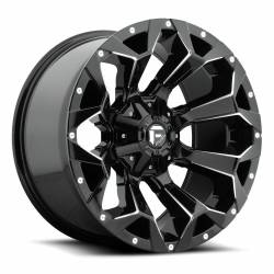 Fuel 1PC - Fuel Off Road D576 ASSAULT 17x9 5x4.5 5x5 -12mm Gloss Black/Milled D57617902645 - Image 1