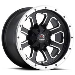 Vision Wheel 548 Commander 14x8 4x156 -10.2mm Black/Machined 548-148156MBMF4