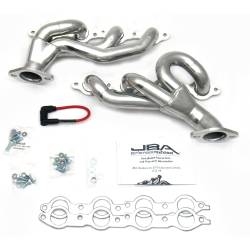 JBA Headers 1812SJS 1.75" Shorty Stainless Headers Ceramic for 10-15 Camaro 6.2L