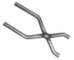 Hedman Hedders - Hedman 18830 Universal Fit X-Pipe Crossover Junction for 3" Exhaust System - Image 1