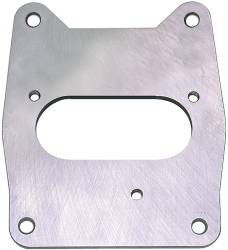 Trans-Dapt Performance - Trans-Dapt 2211 Carb to TBI Adapter SB Chevy Quadrajet 4BBL Manifold Center Mnt - Image 1