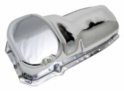 Trans-Dapt Performance - Trans-Dapt 9397 Chrome OEM Style Oil Pan Stock Capacity for Oldsmobile 330-455 - Image 1