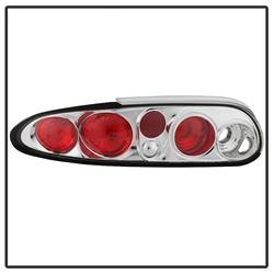Spyder Auto - Spyder Auto 5001207 Euro Style Taillights Chrome/Clear for 93-02 Chevy Camaro - Image 2