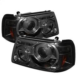 Spyder Auto - Spyder Auto 5010513 LED Halo Projector Headlights Chrome/Smoked for 01-11 Ranger - Image 1
