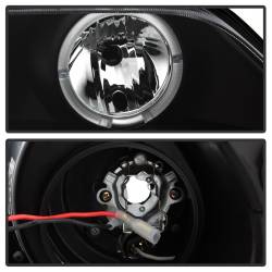 Spyder Auto - Spyder Auto 5009081 Black/Clear LED Halo Projector Headlights for 96-02 BMW Z3 - Image 3