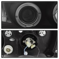 Spyder Auto - Spyder Auto 5009081 Black/Clear LED Halo Projector Headlights for 96-02 BMW Z3 - Image 4
