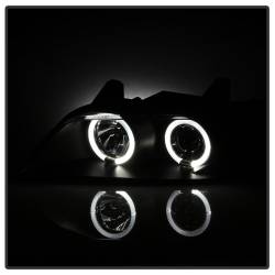 Spyder Auto - Spyder Auto 5009081 Black/Clear LED Halo Projector Headlights for 96-02 BMW Z3 - Image 6