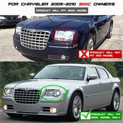 Spyder Auto - Spyder Auto 5009135 Black/Clear Halo Projector Headlights for Chrysler 300C - Image 2
