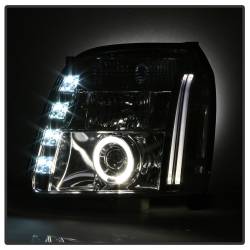 Spyder Auto - Spyder Auto 5029324 LED Halo Projector Headlights Chrome/Clear - Image 6