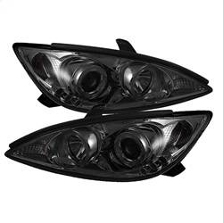 Spyder Auto - Spyder Auto 5064325 LED Halo Projector Headlights Chrome/Smoked for 02-06 Camry - Image 1