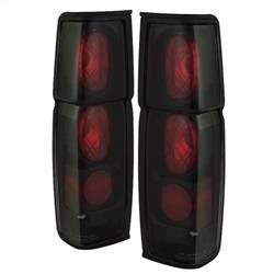 Spyder Auto - Spyder 5078216 Black/Smoked Euro Style Taillights for 86-97 D21 Pickup Hard Body - Image 1