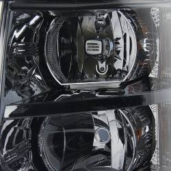 xTune Auto - xTune Auto 5077349 Crystal Headlights Chrome/Smoked - Image 4