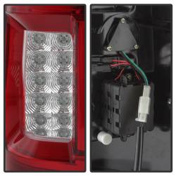 Spyder Auto - Spyder Auto 5084194 LED Light Bar Red/Clear Taillights for 04-08 Ford F150 - Image 2