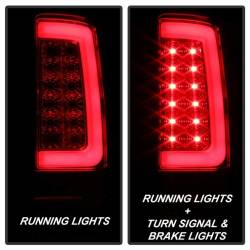Spyder Auto - Spyder Auto 5084767 LED Light Bar Taillights Red for 07-13 GMC Sierra - Image 9