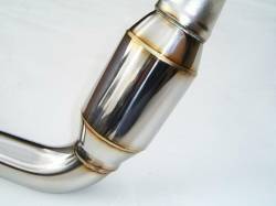 Invidia - Invidia HS05SW1DPC Downpipe w/High Flow Cat 76mm for 02-07 Subaru WRX/STi - Image 4