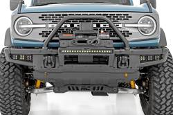 Rough Country Suspension Systems - Rough Country 51068 Winch Mount Kit w/LED for 21-25 Ford Bronco OEM Steel Bumper - Image 6