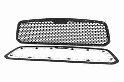 Rough Country Suspension Systems - Rough Country 70197 Front Mesh Grille Insert Black for 13-18 RAM 1500 - Image 3