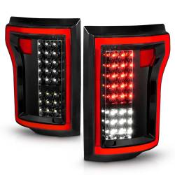 Anzo USA - Anzo USA 311261 Black LED Clear Lens Taillight Set Ford F150 - Image 2