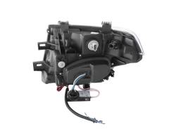 Anzo USA - Anzo USA 111111 Projector Headlight Set w/CCFL Halo Black for Frontier - Image 2
