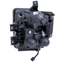 Anzo USA - Anzo USA 111305 Projector Headlight Set w/U-Bar Halo Black Ford Super Duty - Image 2